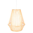 Natural Woven Bamboo Empire Pendant Lamp Hanging Light Bell Shade Boho Tropical