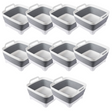 10x Collapsible Foldable Strainer Bulk Pack - Fruit/Veggies Washing Storage Basket