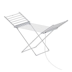 Electric Heated Foldable Clothes Dryer Rack - Indoor Folding Airer
