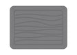 Hard Stone Diatomite Kitchen Dish Counter Top Drying Mat in Dark Grey