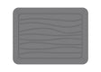 Hard Diatomite Stone Kitchen Dish Counter Top Drying Mat - Dark Grey Lines (40x30cm)