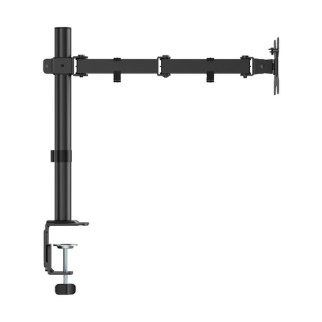 Single Screen Monitor Arm – VESA Mount 17-32" in Matte Black