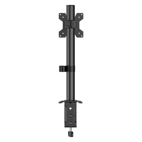 Single Screen Monitor Arm – VESA Mount 17-32" in Matte Black