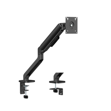 Gas Spring Single Screen Monitor Arm – VESA Mount 17-32" in Matte Black