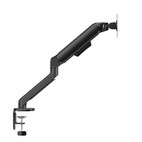 Gas Spring Single Screen Monitor Arm – VESA Mount 17-32" in Matte Black
