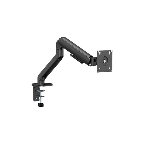 Gas Spring Single Screen Monitor Arm – VESA Mount 17-32" in Matte Black