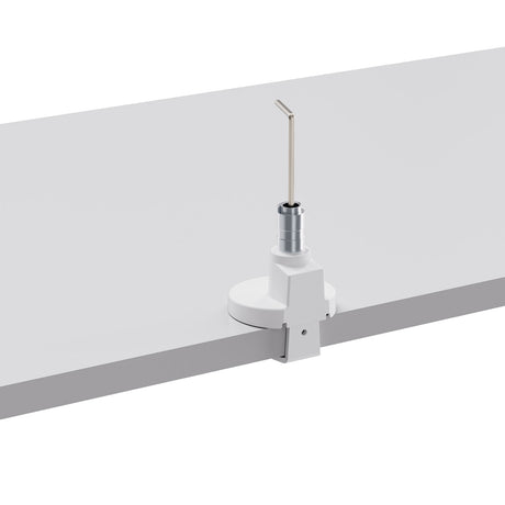 Heavy Duty Gas Spring Single Screen Monitor Arm – VESA Mount 17-49" in Fine White