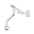 Heavy Duty Gas Spring Single Screen Monitor Arm – VESA Mount 17-49" in Fine White