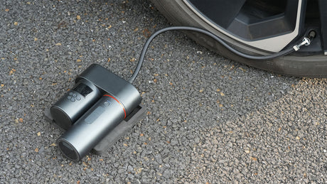 5-in-1 Auto Smart Kit Model B-C w/ Tyre Inflator, Jump Starter, Blow & Vacuum, Camping Light & Power Bank