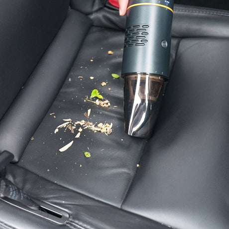 19000pa Cordless Car Vacuum Cleaner w/ HEPA Filter - Car Washer + Tyre Inflator + 15000mAh Power Bank