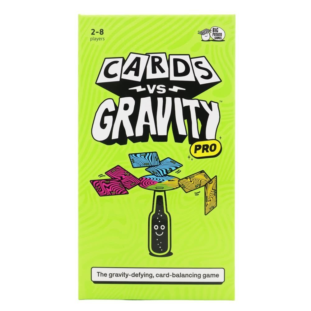 Big Potato Cards vs Gravity Pro Edition Card Balancing Party Game - 2-8 Players