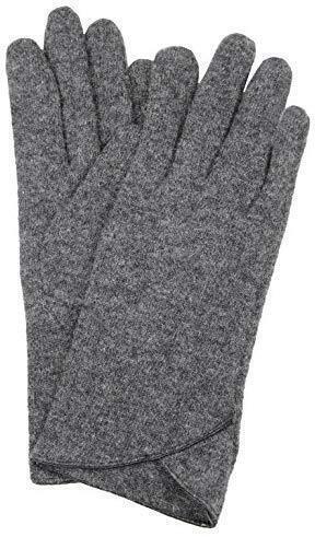 Dents Womens Soft Knit Cut & Sewn Fleece Gloves - Grey Marle