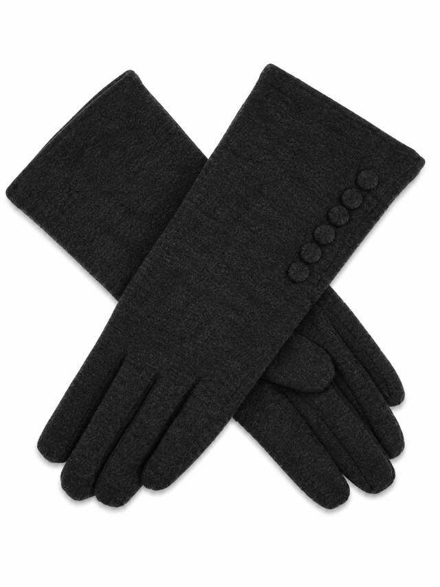Dents Women's Touchscreen Mid-Arm One SizeThermal Gloves  in Black