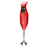 Bamix Classic Immersion Blender 140W Multi-Purpose Blade Made in Switzerland in Red