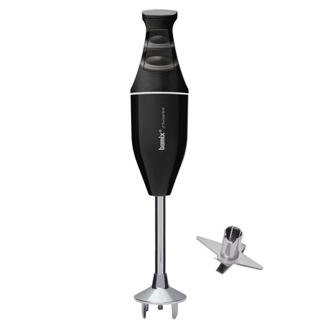 Bamix Classic Immersion Blender 140W Stick Mixer Stainless Steel Blade Black