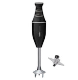 Bamix Classic Immersion Blender 140W Stick Mixer Stainless Steel Blade Black