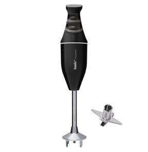 Bamix Classic Immersion Blender 140W Stick Mixer Stainless Steel Blade Black
