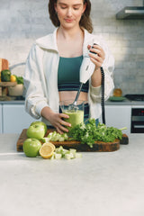 Bamix Classic Immersion Blender 140W Stick Mixer Stainless Steel Blade in White