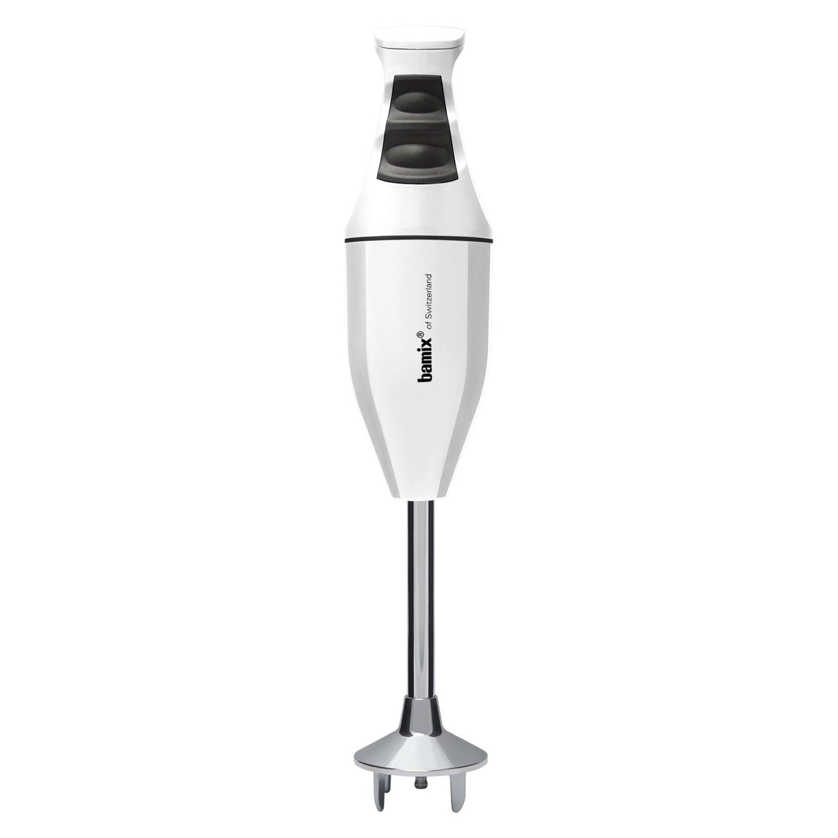 Bamix Classic Immersion Blender 140W Stick Mixer Stainless Steel Blade in White
