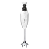 Bamix Classic Immersion Blender 140W Stick Mixer Stainless Steel Blade in White