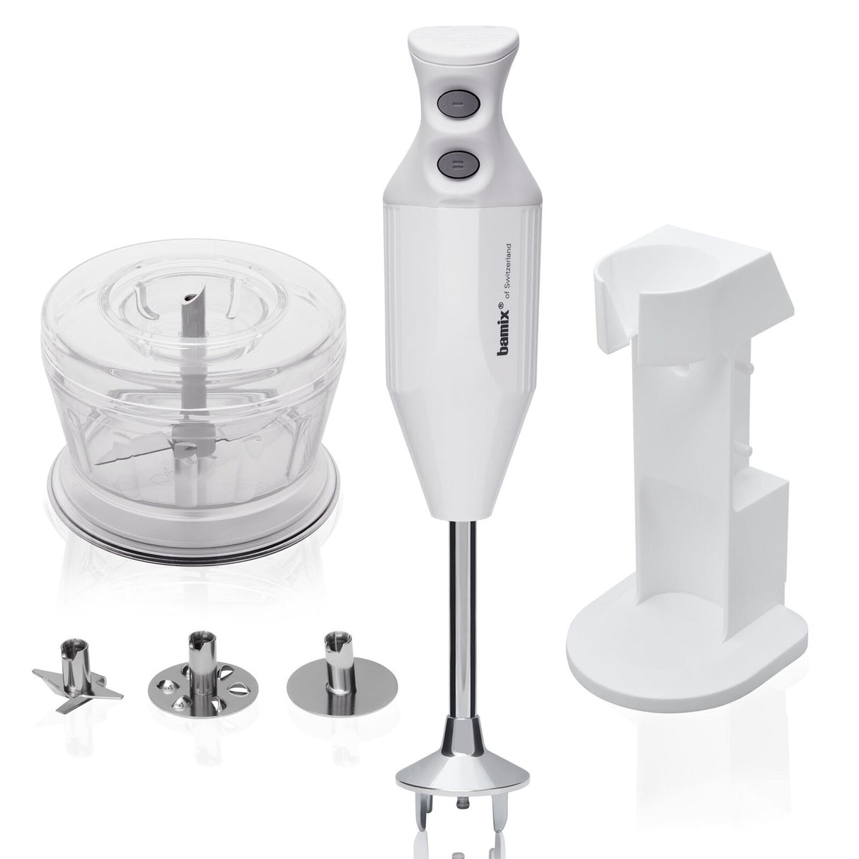 Bamix Deluxe 180W Immersion Stick Blender - White