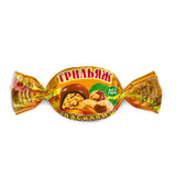 12pcs "Grillage" Grilyazh Classic Crunchy Peanut Chocolates Sweets - Product of Ukraine