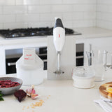 Bamix SwissLine Superbox - 200W Stick Blender, 4 Blade & SliceSy Attachments & Wet/Dry Processor