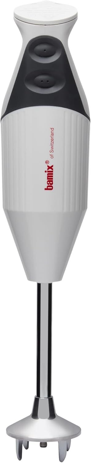 Bamix SwissLine Superbox Professional Immersion Blender 350W, includes 3x Blade Attachments, Wet/Dry Processor, SliceSy Attachments and Bench Stand, L