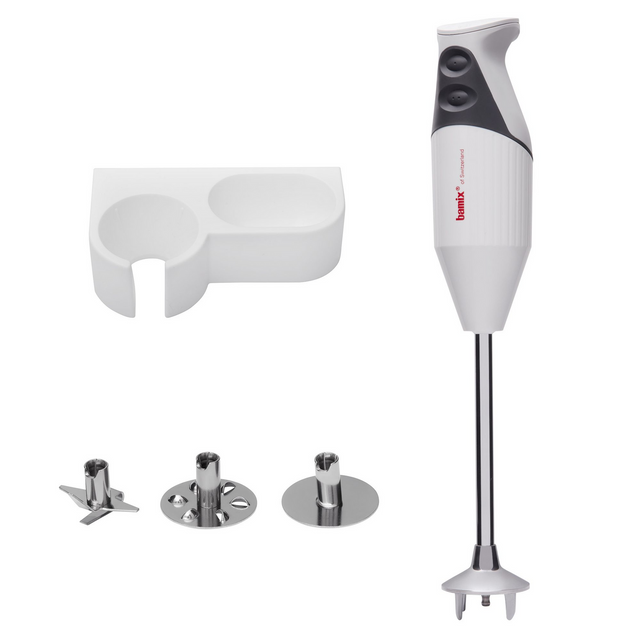 Bamix Gastro Immersion Blender 200W in Light Grey (Made in Switzerland)