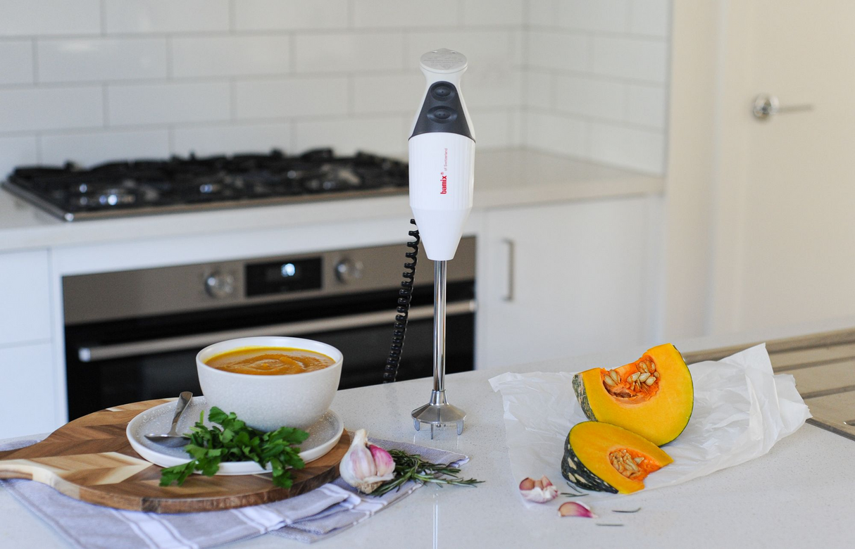 Bamix Gastro Immersion Blender 200W in Light Grey (Made in Switzerland)