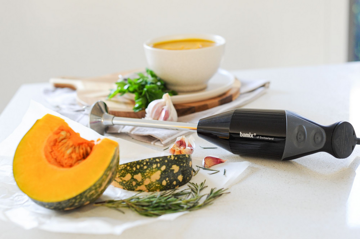 Bamix Gastro Immersion Blender 200W in Black (Made in Switzerland)
