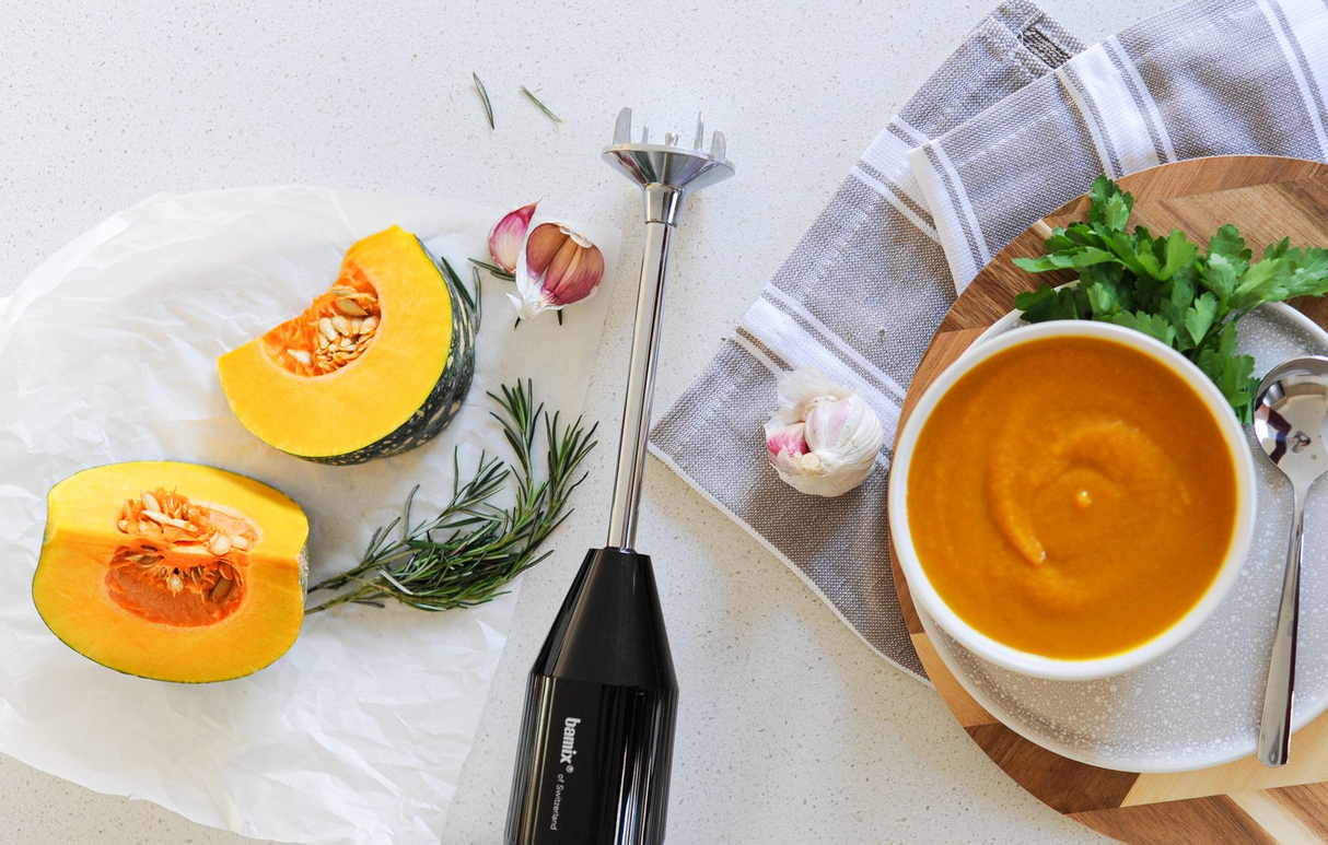 Bamix Gastro Immersion Blender 200W in Black (Made in Switzerland)