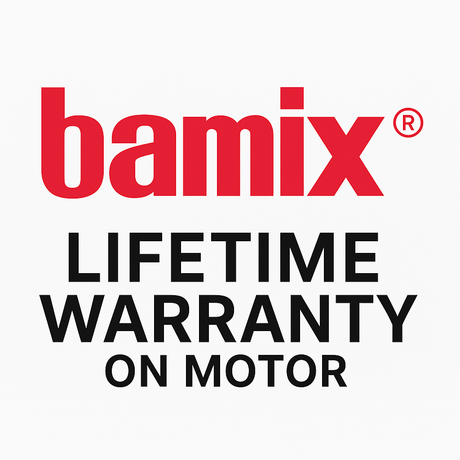 Bamix Maxx 350W Immersion Stick Mixer Blender White + FREE Wet/Dry Attachment