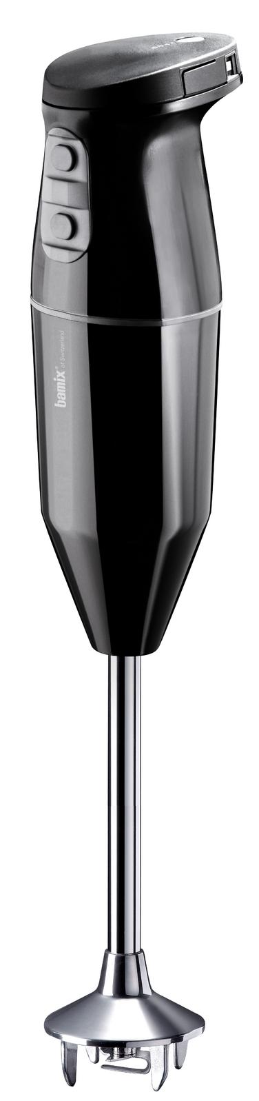 Bamix Cordless Plus Handheld Stick Blender - Black (Stainless Steel & Made in Switzerland)