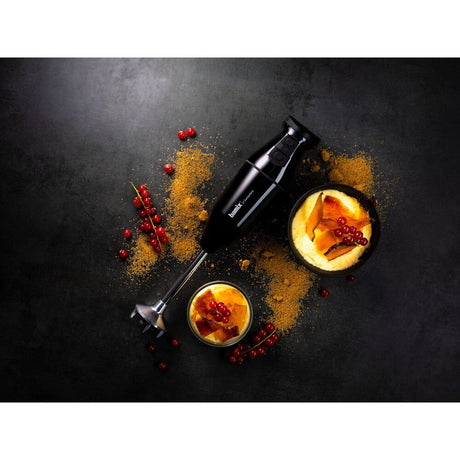 Bamix Cordless Plus Handheld Stick Blender - Black (Stainless Steel & Made in Switzerland)