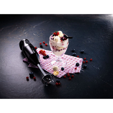 Bamix Cordless Plus Handheld Stick Blender - Black (Stainless Steel & Made in Switzerland)
