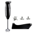 Bamix Cordless Plus Handheld Stick Blender - Black (Stainless Steel & Made in Switzerland)