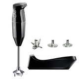 Bamix Cordless Plus Handheld Stick Blender - Black (Stainless Steel & Made in Switzerland)