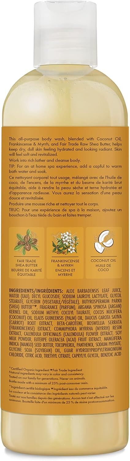 Shea Moisture Body Wash Hydrating Raw Shea Butter 384ml