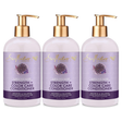 3x Shea Moisture 370ml Purple Rice Water Strength + Colour Care Conditioner (Pack)