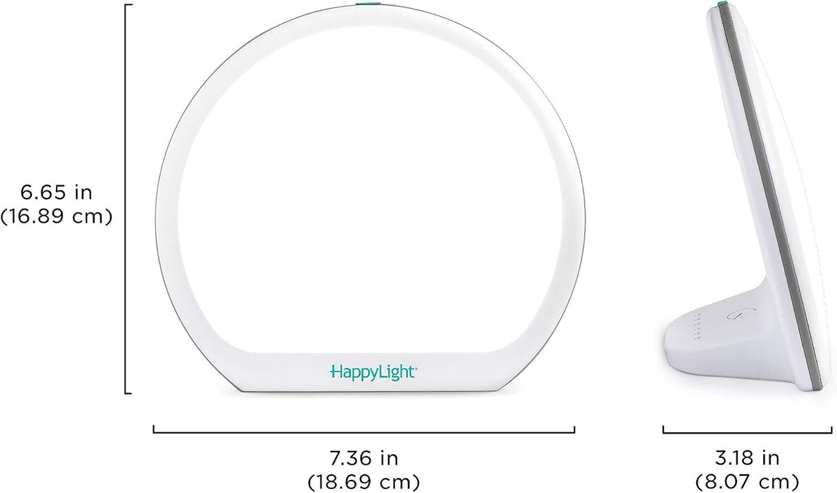 Verilux HappyLight Alba LED Light Therapy Lamp 10000 Lux UV-Free Dimmable