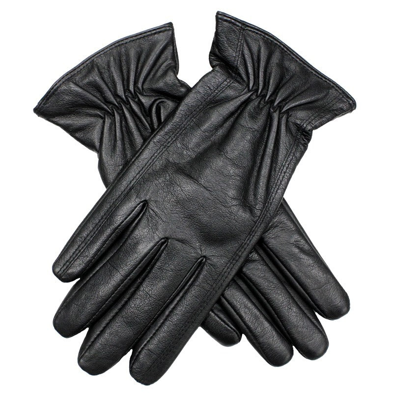 DENTS Ladies Premium Kangaroo Leather Gloves Winter Warm Womens - Chocolate