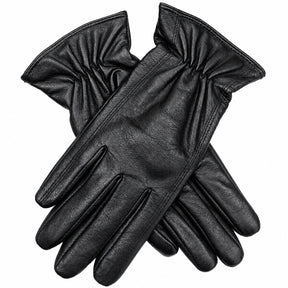 Womens Premium Kangaroo Leather Gloves 100% Wool Lined Winter Warm - Black