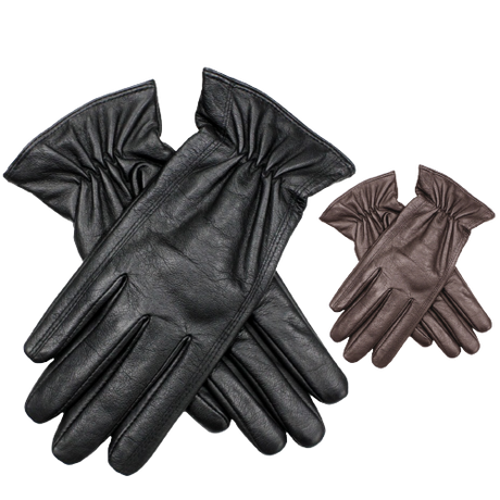 DENTS Ladies Premium Kangaroo Leather Gloves Winter Warm Womens - Black