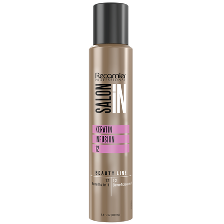 Recamier 8.8oz/260ml Professional Salon In Keratin Infusion Beauty Line 12 Benefits in 1