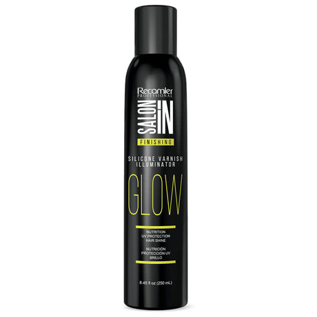 Recamier 250ml Professional Salon In Finishing Glow Hair Silicone Varnish Illuminator