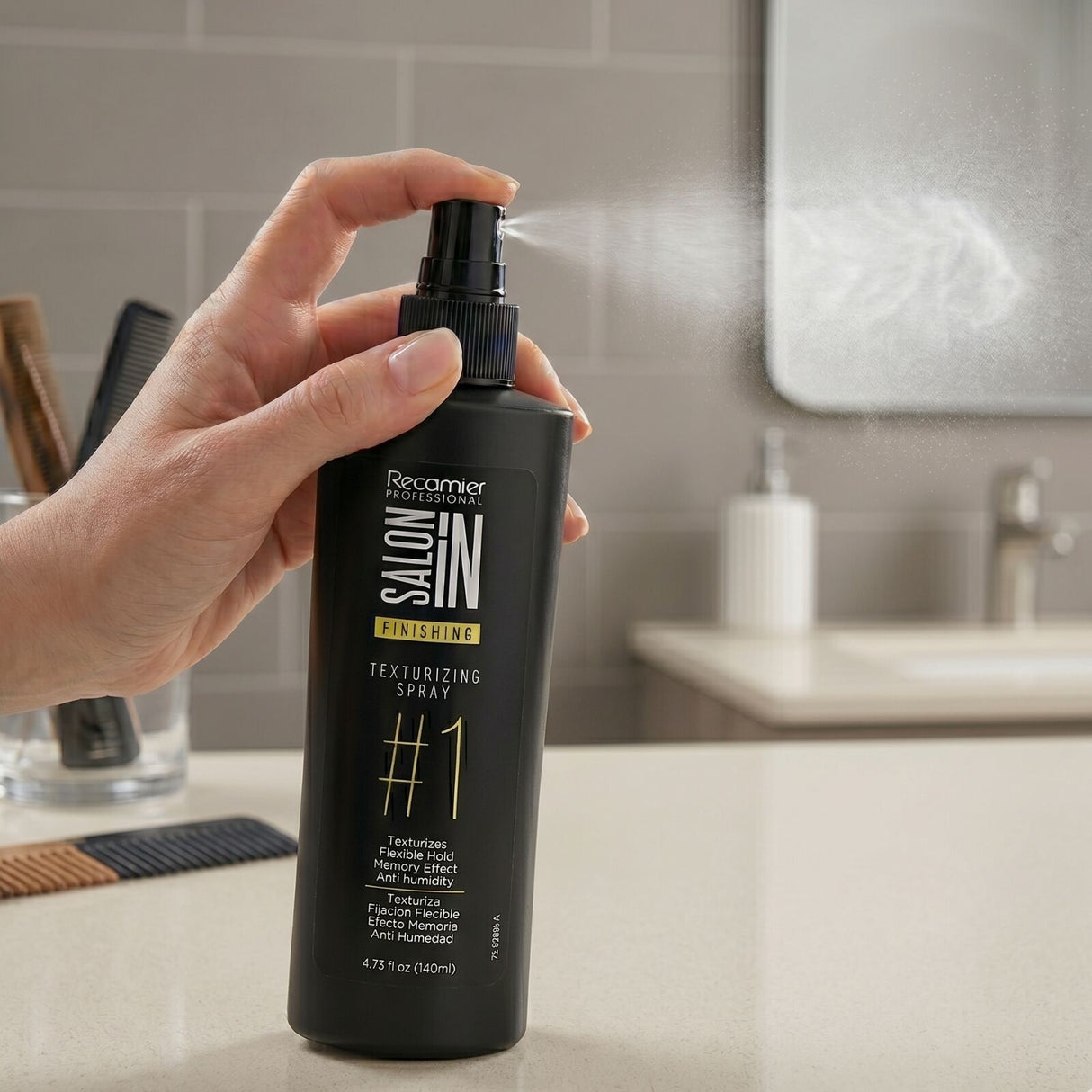 Recamier Salon In Finishing Line Texturizing Spray 4.73oz
