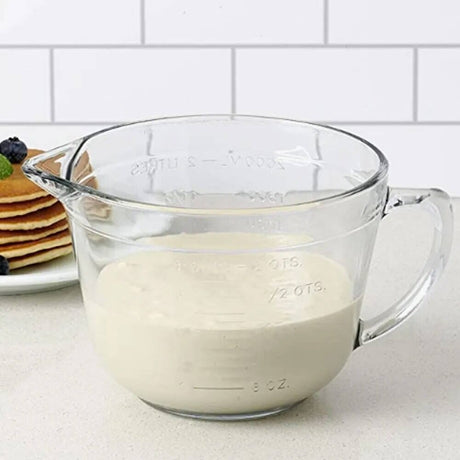 Anchor Hocking 2L/8-Cup Glass Batter Bowl Measuring Jug - Clear