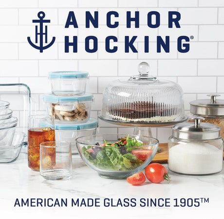 Anchor Hocking 2L/8-Cup Glass Batter Bowl Measuring Jug - Clear