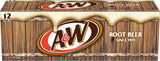 12x A&W Root Beer Original Soft Drink Soda Cans 355ml (Made in USA)
